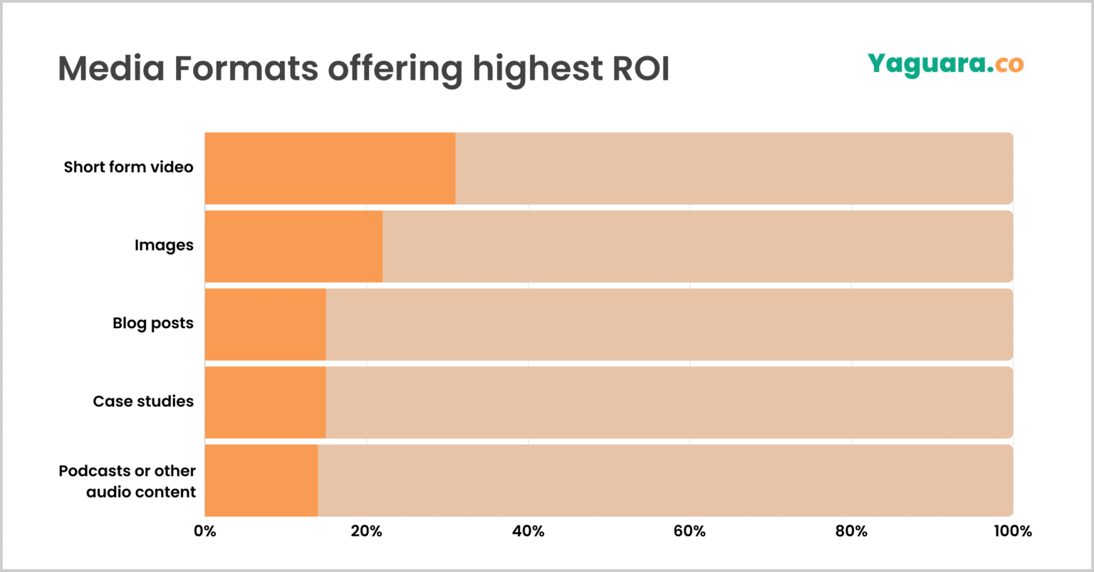 media formats offering highest ROI