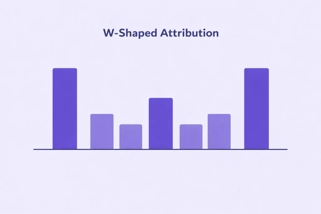 W-Shaped Marketing Attribution Model