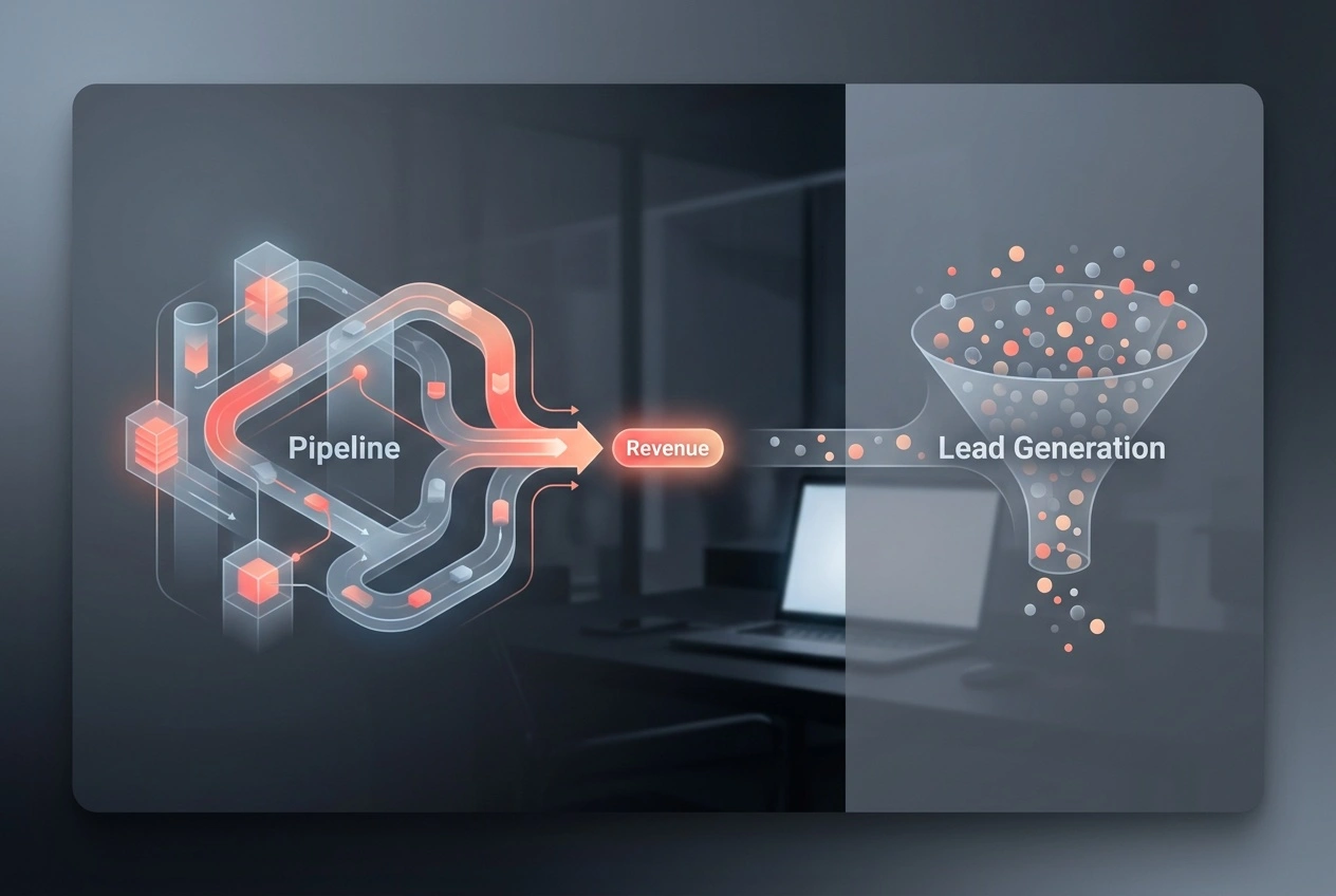 Pipeline vs Lead Generation: Why More Leads Don’t Mean More Revenue