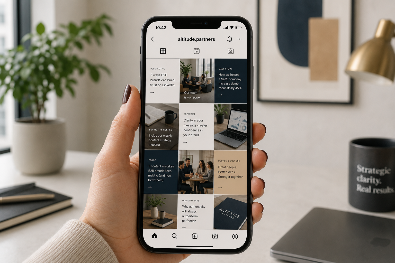 Instagram Content Pillars for B2B Service Brands: Strategy, Examples, and Post Ideas