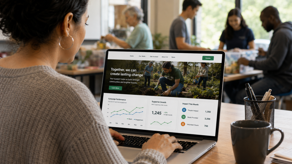 Digital Marketing for Nonprofits: A Practical Guide to Growing Awareness, Donations, and Community